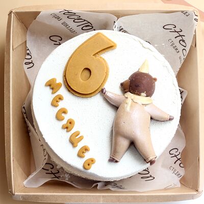 Бенто-торт Мишка в Chocoton по цене 2560 ₽