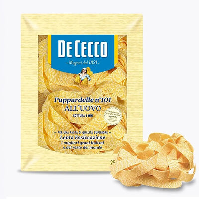 Паста De Cecco №101 Паппарделле с добавлением яйца в Ченто Пицца по цене 900 ₽