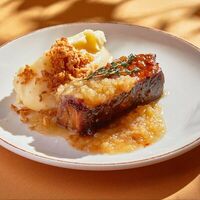 Свиная грудинкав BBQ Beer Restaurant