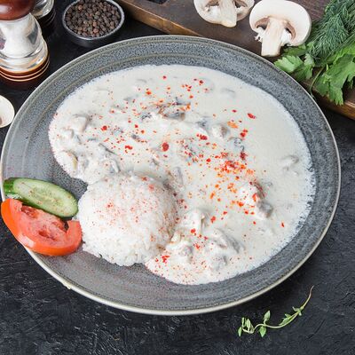 Курица с грибамив Чайхана №2 по цене 400 ₽