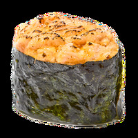 Опаленный гункан с угрем в Суши Пятница