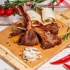 Баранья корейка на углях200г в Грузинская история №1 по цене 1600