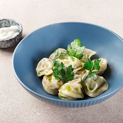 Пельмени с индейкой в Говяdина по цене 560 ₽