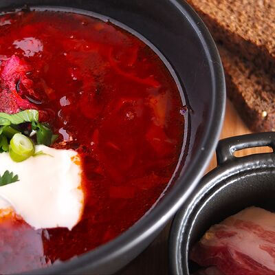 Борщ на рёбрах в Смоки-паб Станция по цене 680 ₽