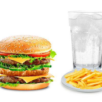 Special La Assorty, фри и напиток на выбор в LA Burger & Pizza по цене 4300 ₸