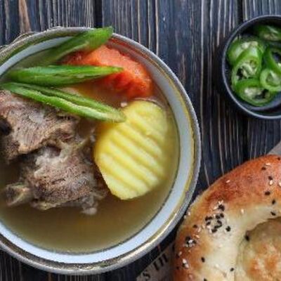 Шурпа из говядины в Чайхана Самарканд по цене 495 ₽