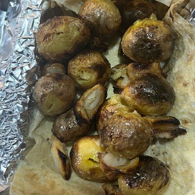 Молодая картошка с беконом в Doner & Grill Шашлык шаурма по цене 200 ₽