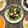 Логотип кафе Trend by mf kitchen