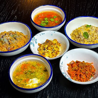 Комбо №4 (полный ланч) в Сидрерия Три стакана по цене 1040 ₽