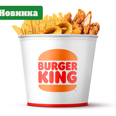 Кинг Букет Стрипсы Микс в Burger King по цене 22 р.