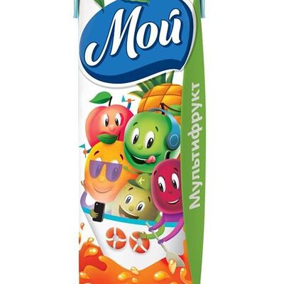 Нектар Мой Мультифрукт в тетра-пакев Европа по цене 30 ₽