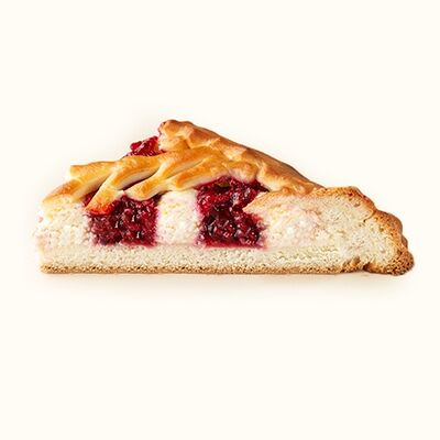 Пирог с малиной и творогом в Пироговый Дворик по цене 171 ₽