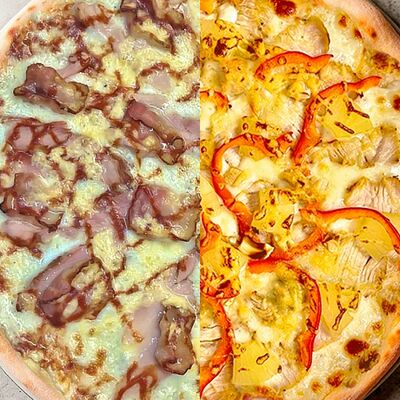 Сочная Цыпа и Не гавайская в ПиЦЦунда Море начинки по цене 1439 ₽