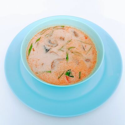 Том Кха с морепродуктами и паровой рис в Orisushi по цене 420 ₽