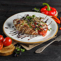 Стейк из индейки в ИТЛЕ Стейк-кафе Halal