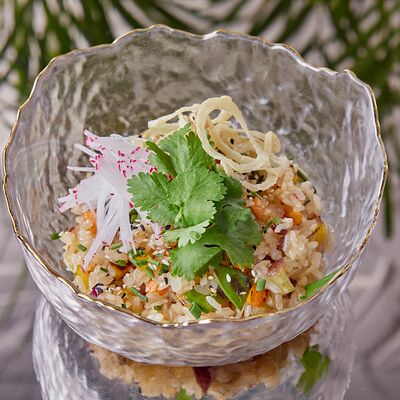 Рис с морепродуктами в Море на Патриках по цене 1090