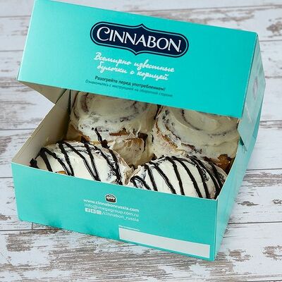 Синнапак Ассорти в Cinnabon по цене 1115 ₽