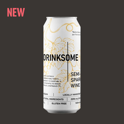 Игристое вино Drinksome semi-sweet non-alco в Ricers по цене 390