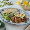 Сочные листья романо, курица, соус из анчоусов, гренки в Ресторан ЩЕПКИНЪ по цене 550