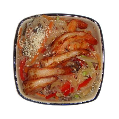 Фунчоза с креветкой в Sushiwoker по цене 580 ₽