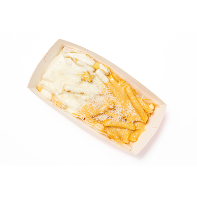 Картофель Супер Сыр (чеддер, моцарелла, сыр соус) в Пифагор по цене 339 ₽