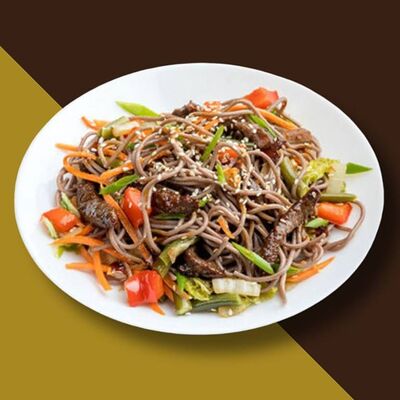 Wok соба с овощами в Шаурмист по цене 400 ₽