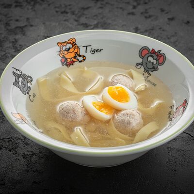 Куриный супчик с фрикадельками в Вода & Еда по цене 287 ₽