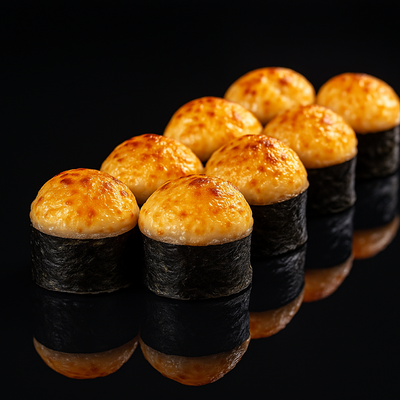 Я ролл горячая Филадельфия креветка в Фабрика кухня Пицца по цене 515 ₽