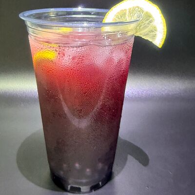 Бабл ти Черника-лаванда собственного производства в Поедем поедим по цене 480 ₽