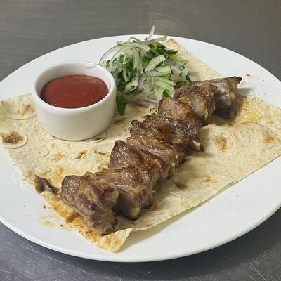 Бараньи ребрышки в Сказка lounge по цене 800 ₽