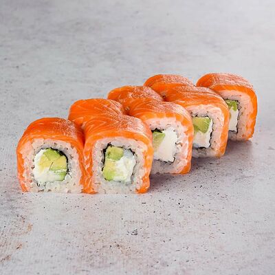 Филадельфия с авокадо в Томята Тосуши по цене 804 ₽