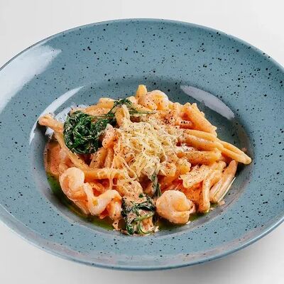 Казарече с креветками и рукколой 300гр в Тук тук took took по цене 810 ₽