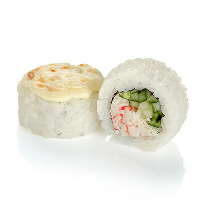 Ролл Запеченный с крабом и сыром в Аппетит по цене 399 ₽