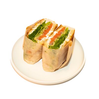 Сэндвич с форелью в Pizzayolo по цене 585 ₽