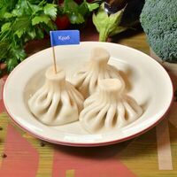 Хинкали с крабом в АйДаБаран