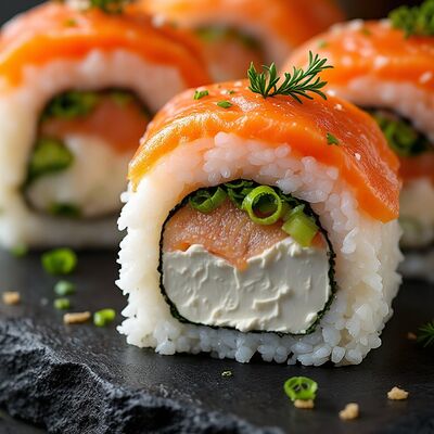 Филадельфия с окунем в Суши мастер по цене 839 ₽