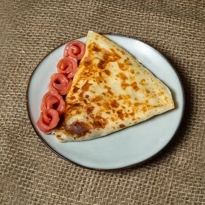 Блин с Лососемв ПЕЛЬМЕНИН по цене 320 ₽