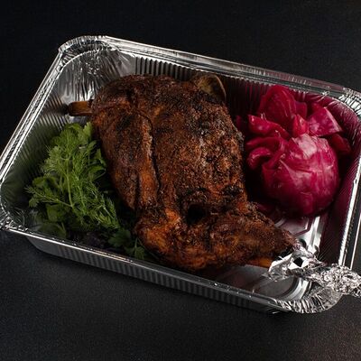 Запеченная баранья нога в Оджахури по цене 5880 ₽