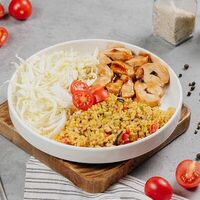 Курица с булгуром в медовом соусе в Бобы