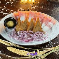 Сальце с луком и гренками в Ребрабар