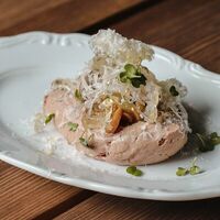 Паштет из куриной печени с инжиром и винным желе в 12 kitchen & wine