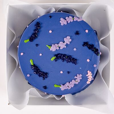 Торт Бенто Фиолетовая вишня в Ван лав по цене 990 ₽