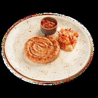 Колбаски из курицы Итле в ИТЛЕ Стейк-кафе Halal