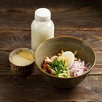 Окрошка на кефире с курицей в Лаваш36