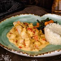 Филе индейки с ананасами в Лабиринт