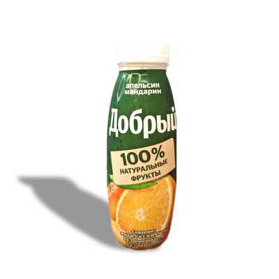 Сок Добрый апельсин-мандарин пэт в BBQ по цене 184 ₽