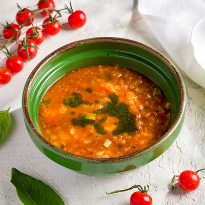 Густой овощной чаудер из духовки в Авокадо по цене 605 ₽