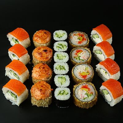 Микс №1 в RollWok club Азиатская кухня по цене 1369 ₽