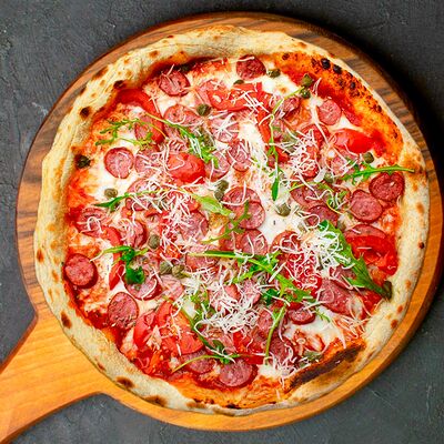 Болгарские колбаски и каперсы в Томат по цене 965 ₽