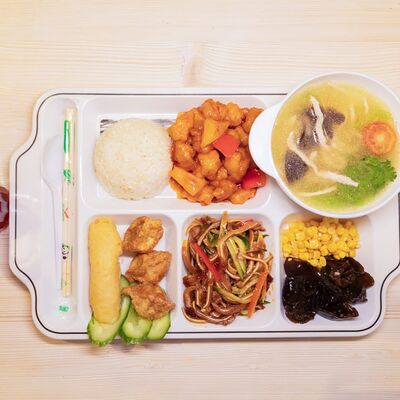 Комбо со свининой в Китайский фонарик по цене 1200 ₽